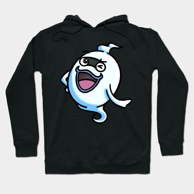 Whisper the Ghost Hoodie by flakytartART